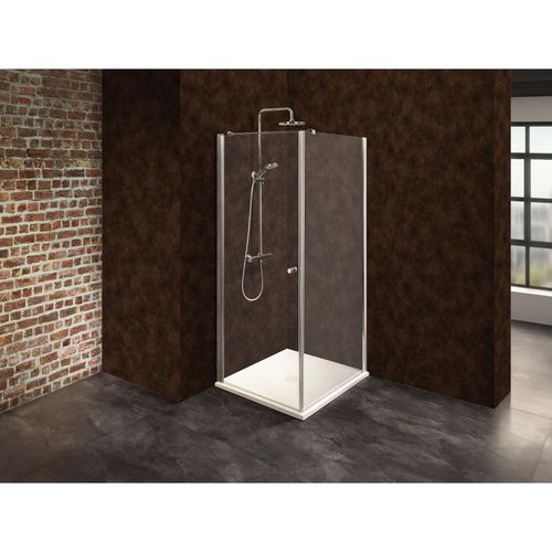 4063955008213 - Duschkabine Duschabtrennung Vital 2 Drehtür links + Duschwand rechts (Kombination) links 800mm rechts 925mm 4063955008213 - Duschkabine Duschabtrennung Vital 2 Drehtür links + Duschwand rechts (Kombination) links 800mm rechts 925mm