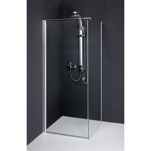 4063955190055 - Duschkabine Vital 5 Pendeltür + Seitenwand AnschlagRechtsBreite80cm