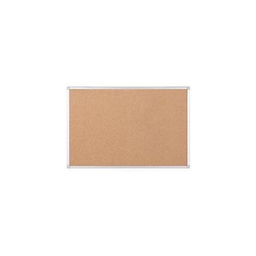 5603750427797 - Earth Kork Pinnwand Nicht magnetisch Wandmontage 120 (B) x 12 (T) x 180 (H) cm Holz Braun