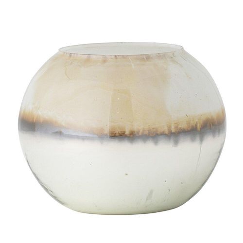 5711173256105 - Vase Bojan aus Glas Ø 16 cm Höhe 13 cm weiss 5711173256105 - Vase Bojan aus Glas Ø 16 cm Höhe 13 cm weiss