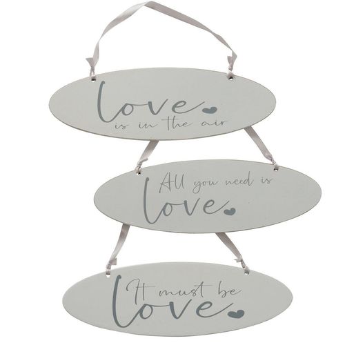 4020607846562 - Schild Marry L30 B1 H10 cm weiss 4020607846562 - Schild Marry L30 B1 H10 cm weiss