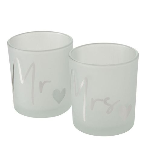4020607862999 - Windlicht Marry 2er Set H8 Ø7 cm weiss