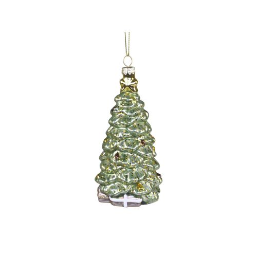 5712750280506 - Chic Antique Weihnachtsbaum mit Geschenken zum Aufhängen Ø 55 cm H 115 cm antique grün 5712750280506 - Chic Antique Weihnachtsbaum mit Geschenken zum Aufhängen Ø 55 cm H 115 cm antique grün