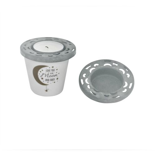 5713178974770 - Teelicht Deckel aus Zink Ø7 x 3 cm Espresso Cup 5713178974770 - Teelicht Deckel aus Zink Ø7 x 3 cm Espresso Cup