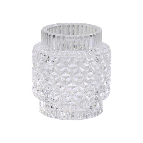 5712750293322 - Chic Antique Teelichtglas mit Muster H8 Ø7 cm klar 5712750293322 - Chic Antique Teelichtglas mit Muster H8 Ø7 cm klar