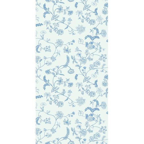 5709898323905 - Serviette Blossoms 40 x 40 cm blau