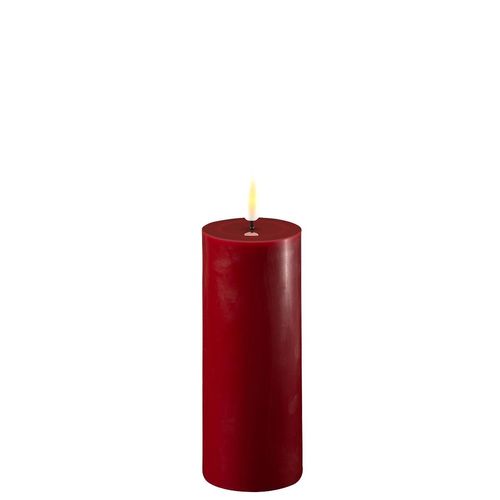 0745114424907 - Deluxe Homeart LED Stumpenkerze Real Flame rot 125 cm Ø 5 cm 0745114424907 - Deluxe Homeart LED Stumpenkerze Real Flame rot 125 cm Ø 5 cm