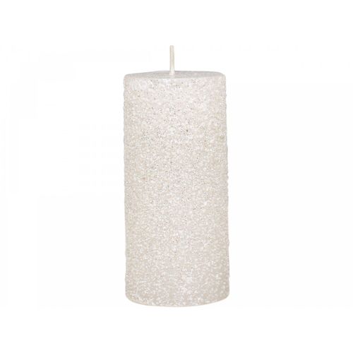 5712750252862 - Chic Antique Rustikale Stumpenkerze mit Glitzer H11 Ø5 cm creme 5712750252862 - Chic Antique Rustikale Stumpenkerze mit Glitzer H11 Ø5 cm creme