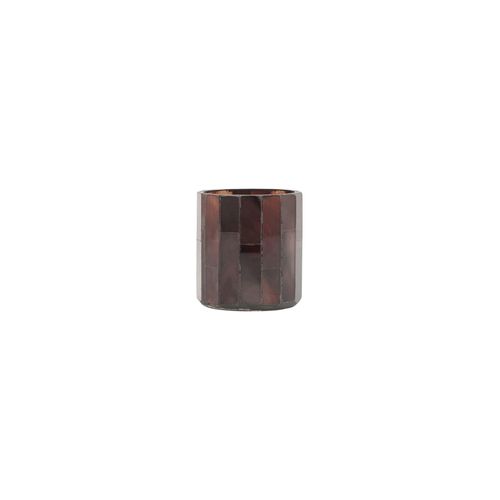 5707644725164 - House Doctor Teelichtglas Amroha Ø65 x H8cm braun 5707644725164 - House Doctor Teelichtglas Amroha Ø65 x H8cm braun