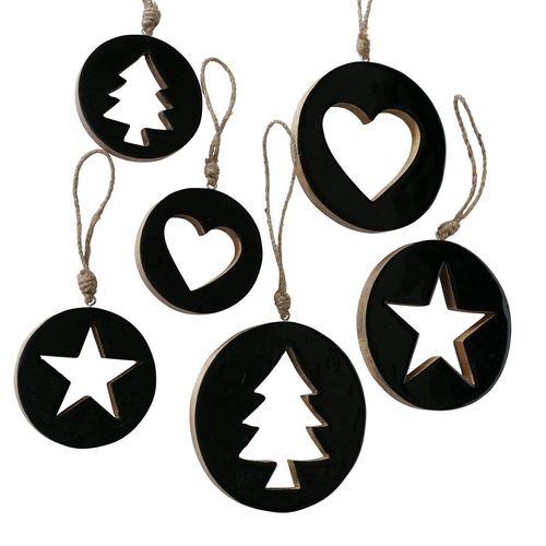 4020607947597 - Dekoanhänger Thiva 2-teilig B2 x Ø10-15 cm schwarz 4020607947597 - Dekoanhänger Thiva 2-teilig B2 x Ø10-15 cm schwarz