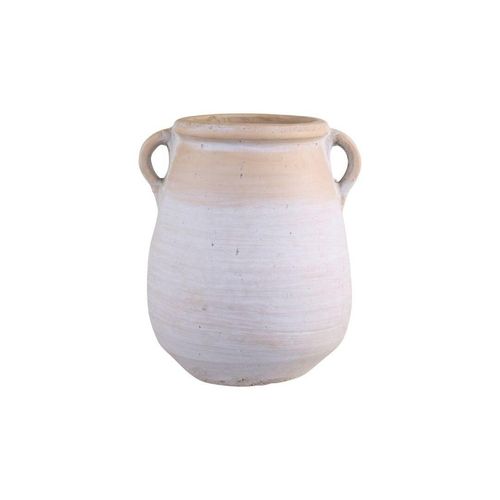 5712750299621 - Chic Antique Dekovase aus Terracotta H315 L275 B255 cm creme 5712750299621 - Chic Antique Dekovase aus Terracotta H315 L275 B255 cm creme