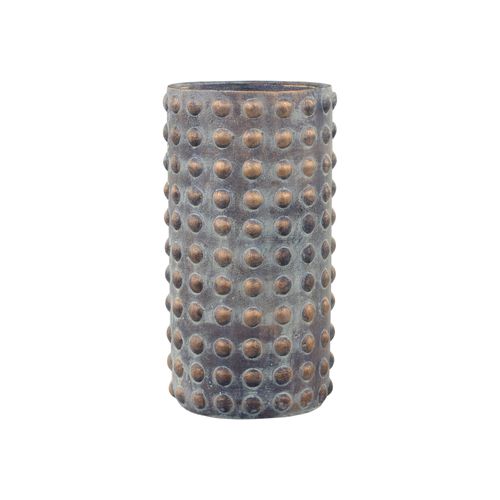 5712750325603 - Chic Antique Noyon Vase mit Goldmuster Ø15 x H25 cm opal