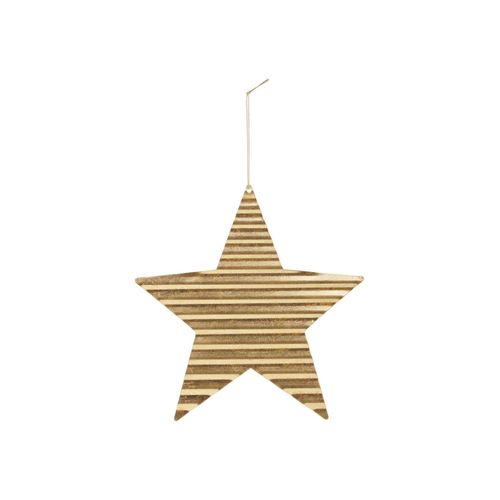 5707644766570 - House Doctor Ornament aus Metall Stern Ø20cm gold 5707644766570 - House Doctor Ornament aus Metall Stern Ø20cm gold