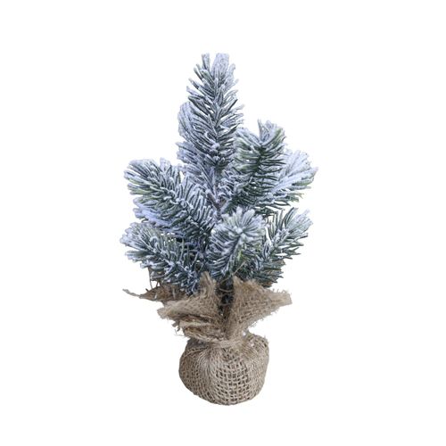 5712750279364 - Chic Antique Fleur Fichtenbaum mit Kunstschnee künstlicher Tannenbaum H 20 cm grün