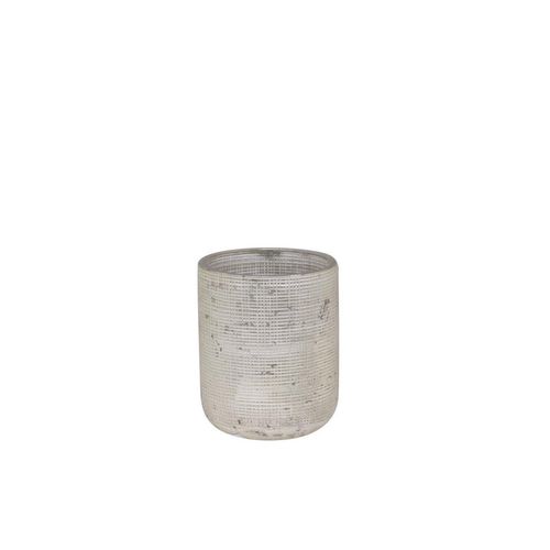 5712750218301 - Chic Antique Teelichthalter silber H8 D6 cm 5712750218301 - Chic Antique Teelichthalter silber H8 D6 cm