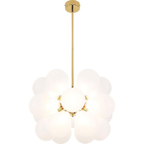 5056667026049 - Deckenlampe mit Kristallkugeln - Pendelleuchte - Jacobella