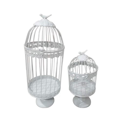 4251312974749 - Deko-Vogelkäfig mit Standfuß 2er-Set Lani 4251312974749 - Deko-Vogelkäfig mit Standfuß 2er-Set Lani