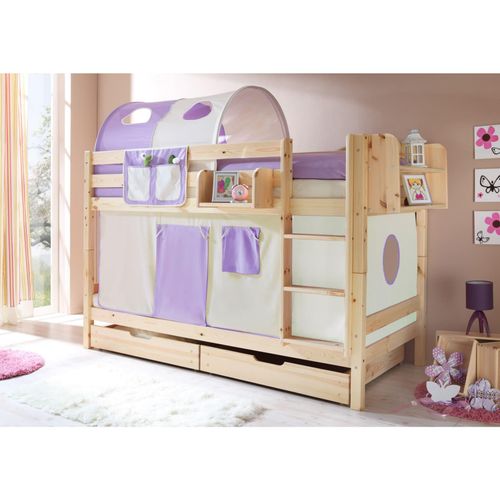 4250393852533 - TiCAA Etagenbett Marcel Kiefer Natur Classic 4250393852533 - TiCAA Etagenbett Marcel Kiefer Natur Classic