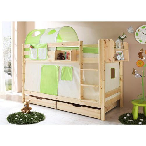 4250393838599 - TiCAA Etagenbett Marcel Kiefer Natur Classic 4250393838599 - TiCAA Etagenbett Marcel Kiefer Natur Classic