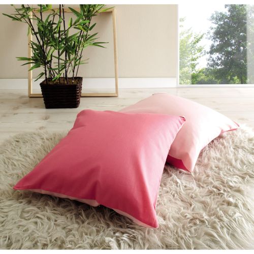 4250393880390 - Dekokissen Dekokissen_Sitzkissen_Kissenhüllen Gr B L 40 cm x 40 cm 2 St rosa (rosa hellrosa gemustert)