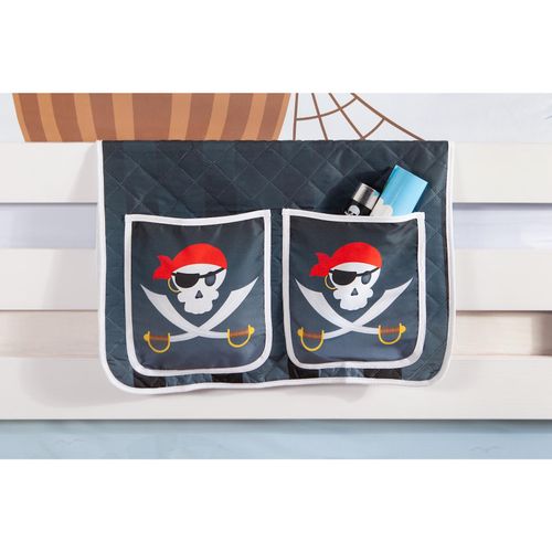 4251105962694 - TiCAA Kinder Bett-Tasche Pirat Luan für Hoch- und Etagenbetten 4251105962694 - TiCAA Kinder Bett-Tasche Pirat Luan für Hoch- und Etagenbetten
