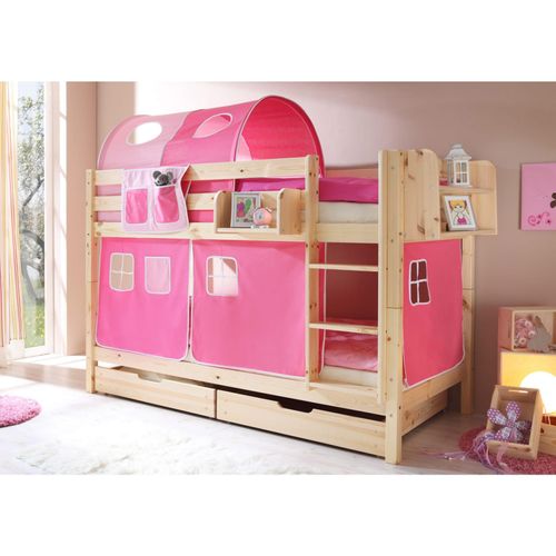 4250393838650 - TiCAA Etagenbett Marcel Kiefer Natur Classic 4250393838650 - TiCAA Etagenbett Marcel Kiefer Natur Classic