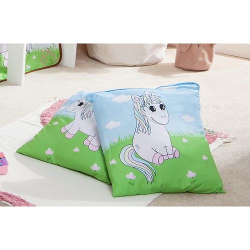 4251105962809 - TiCAA Kinder Kissen-Set Einhorn Rainbow 4251105962809 - TiCAA Kinder Kissen-Set Einhorn Rainbow