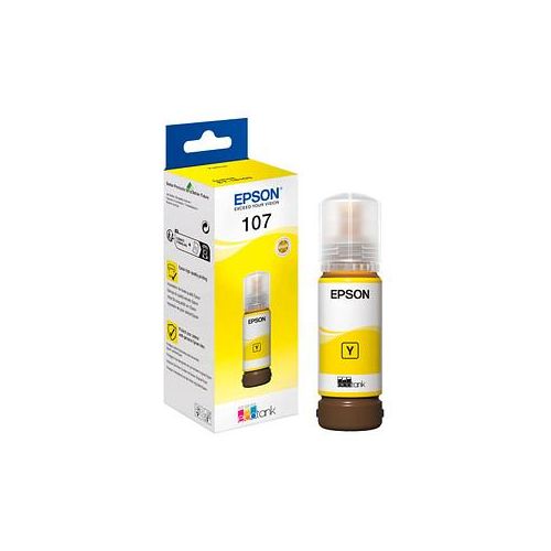 8715946712420 - C13T09B440 Original Tintenbehälter 107 EcoTank Gelb 70ml (C13T09C44A) 8715946712420 - C13T09B440 Original Tintenbehälter 107 EcoTank Gelb 70ml (C13T09C44A)