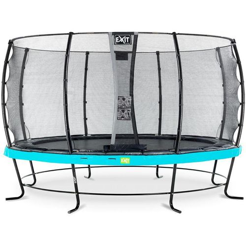 8719743251045 - Exit Toys - exit Elegant Trampolin ø427cm mit Economy Sicherheitsnetz - blau - Blau