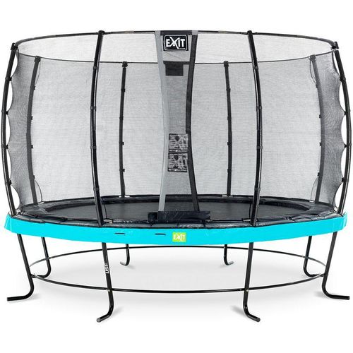 8719743251038 - Elegant Trampolin ø366cm mit Economy Sicherheitsnetz - blau - Blau