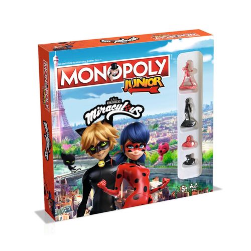 4035576045601 - Monopoly Junior Miraculous Spiel Gesellschaftsspiel Brettspiel deutsch