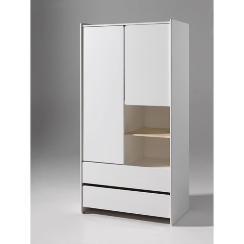 5420070226547 - Vipack Kleiderschrank Kiddy 2-türig 5420070226547 - Vipack Kleiderschrank Kiddy 2-türig