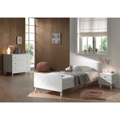 5420070238069 - BILLY Jugendzimmer Set 3-tlg best aus Bett 90 x 200 cm Nachtkonsole und Schubladen Kommode 5420070238069 - BILLY Jugendzimmer Set 3-tlg best aus Bett 90 x 200 cm Nachtkonsole und Schubladen Kommode