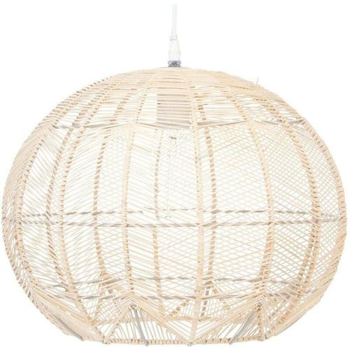 3560238988428 - Atmosphera Créateur Dintérieur - Hängeleuchte über Esstisch kita Rattan ø 38 cm