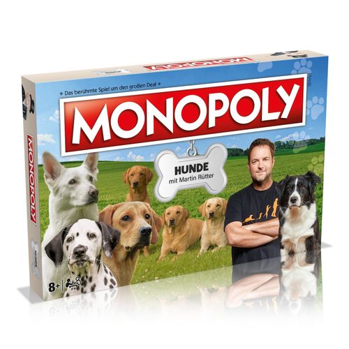 4035576048558 - Monopoly - Hunde (mit Martin Rütter) Brettspiel Gesellschaftsspiel Spiel Tiere