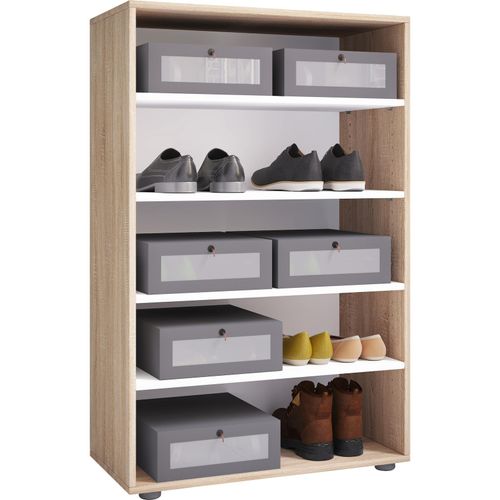 4051814413889 - VCM Regal LONA (BHT 70x110x37 cm) BHT 70x110x37 cm braun Standregal Bücherregal Bücherregal Schuhregal 4051814413889 - VCM Regal LONA (BHT 70x110x37 cm) BHT 70x110x37 cm braun Standregal Bücherregal Bücherregal Schuhregal