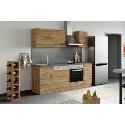 4251639428680 - HELD Küchenzeile 210cm Klappenhänger ohne Einbaugeräte versch Farben 4251639428680 - HELD Küchenzeile 210cm Klappenhänger ohne Einbaugeräte versch Farben