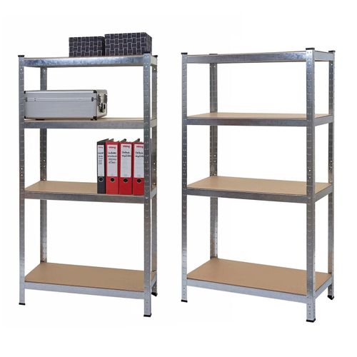 4057651294889 - 2er-Set Schwerlastregal MCW-D67 Werkstattregal Steckregal 160x80x40cm Traglast jeweils 320kg MVG ~ verzinkt 4057651294889 - 2er-Set Schwerlastregal MCW-D67 Werkstattregal Steckregal 160x80x40cm Traglast jeweils 320kg MVG ~ verzinkt
