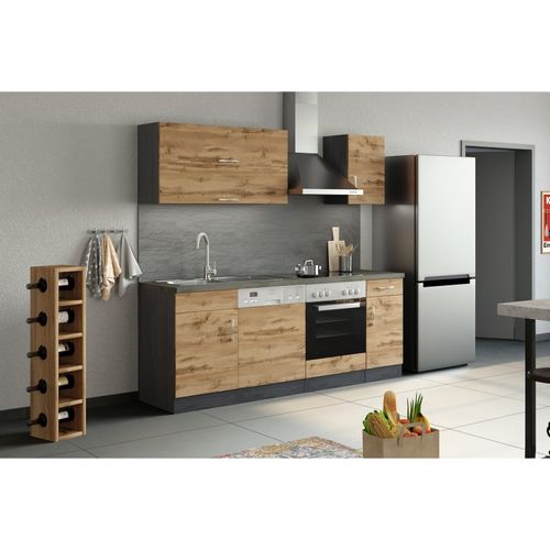 4251639428697 - HELD Küchenzeile 210cm Klappenhänger ohne Einbaugeräte versch Farben 4251639428697 - HELD Küchenzeile 210cm Klappenhänger ohne Einbaugeräte versch Farben