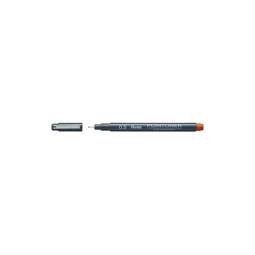 0884851060181 - Pointliner Fineliner orange 05 mm 0884851060181 Pentel