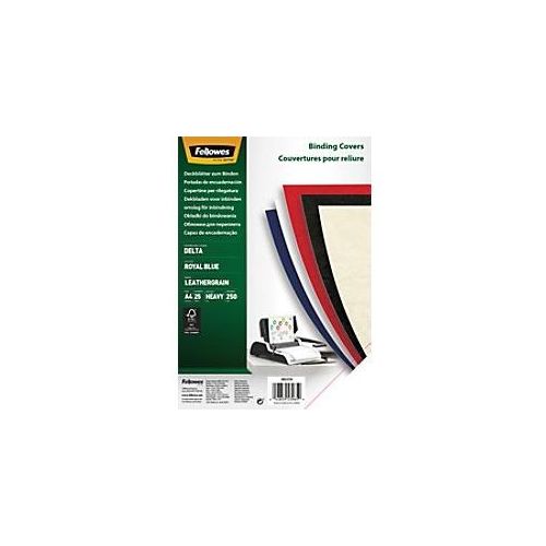 0043859539659 - Präsentationsdeckblatt A4 Lederstruktur 250g qm VE=25 Stück r