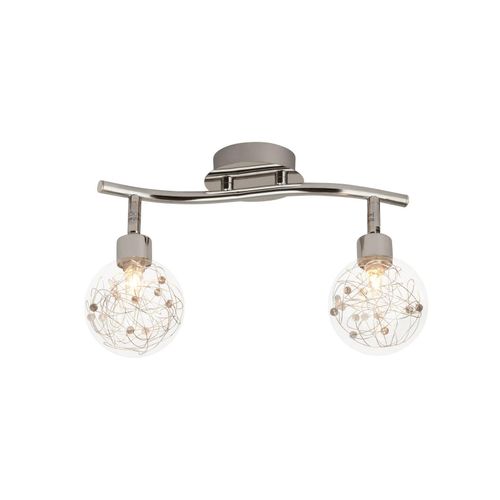 4004353216060 - Lampe Joya Spotrohr 2flg chrom 2x QT14 G9 33W geeignet für Stiftsockellampen (nicht enthalten) Köpfe schwenkbar - silber - Brilliant 4004353216060 - Lampe Joya Spotrohr 2flg chrom 2x QT14 G9 33W geeignet für Stiftsockellampen (nicht enthalten) Köpfe schwenkbar - silber - Brilliant