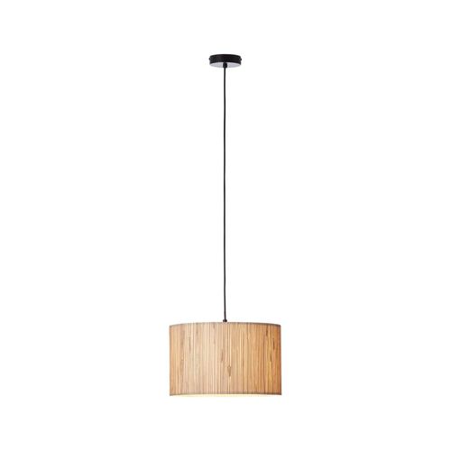4004353393372 - Lampe Wimea Pendelleuchte 35cm natur 1x A60 E27 52W Kabel kürzbar in der Höhe einstellbar - braun - Brilliant 4004353393372 - Lampe Wimea Pendelleuchte 35cm natur 1x A60 E27 52W Kabel kürzbar in der Höhe einstellbar - braun - Brilliant