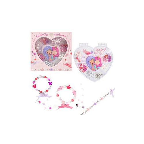 4010070577704 - Princess Mimi Beads Set For Bracelets Perlenmischung Pink - Rot - Weiß 110 Stück(e) (411472)