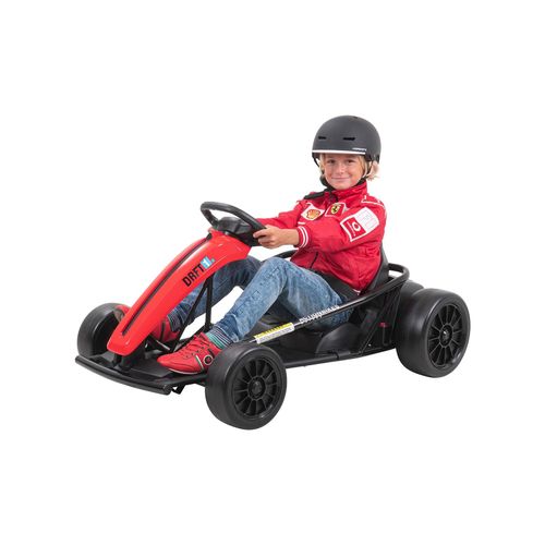 4056551139528 - Drift-Kart SX1968 Drift-Scooter Go-Kart 700 Watt Weichgummireifen vorne Hartgummireifen hinten (Rot)