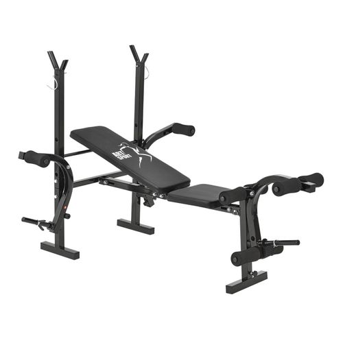 4260304764992 - Artsport - Multifunktion Hantelbank ProfiGym1000 klappbar & 4-fach verstellbar - Langhantelablage Beincurler & Butterfly Trainingsbank Schrägbank 4260304764992 - Artsport - Multifunktion Hantelbank ProfiGym1000 klappbar & 4-fach verstellbar - Langhantelablage Beincurler & Butterfly Trainingsbank Schrägbank
