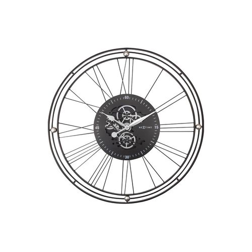 8717713027614 - NEXTIME Wanduhr »NeXtime Wire Gear Clock 90«