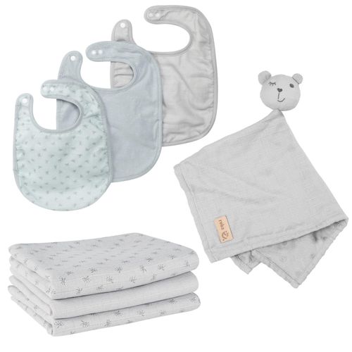 4005317323824 - Organic Geschenkset Baby Essentials Lil Planet silbergrau aus Bio-Baumwolle GOTS zertifiziert