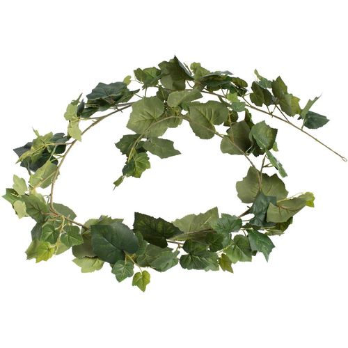 8505440360018 - Kunstranke BOTANIC-HAUS Weinlaubgirlande grün B17cm H195cm T17cm Ø17cm Kunststoff Kunstpflanzen