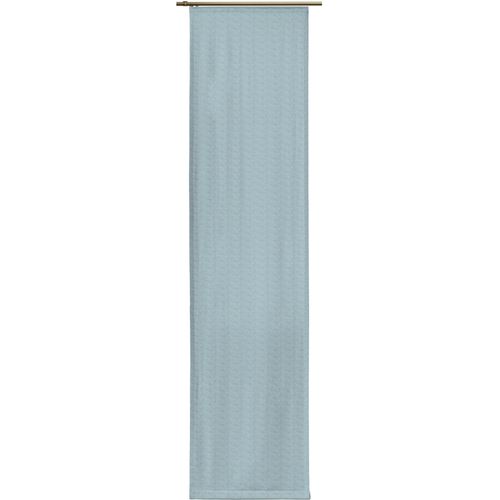 4004567213367 - Schiebegardine WIRTH Torbole Gr 1 blau B60cm H145cm Jacquard Baumwolle Polyester Gardinen 4004567213367 - Schiebegardine WIRTH Torbole Gr 1 blau B60cm H145cm Jacquard Baumwolle Polyester Gardinen
